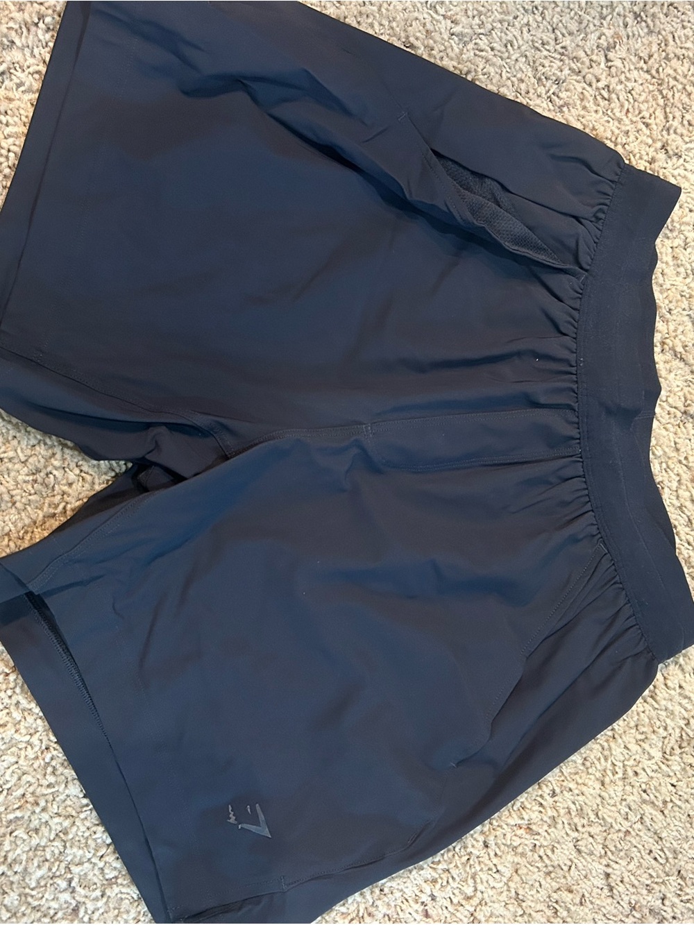 Gymshark Navy Athletic Running Shorts